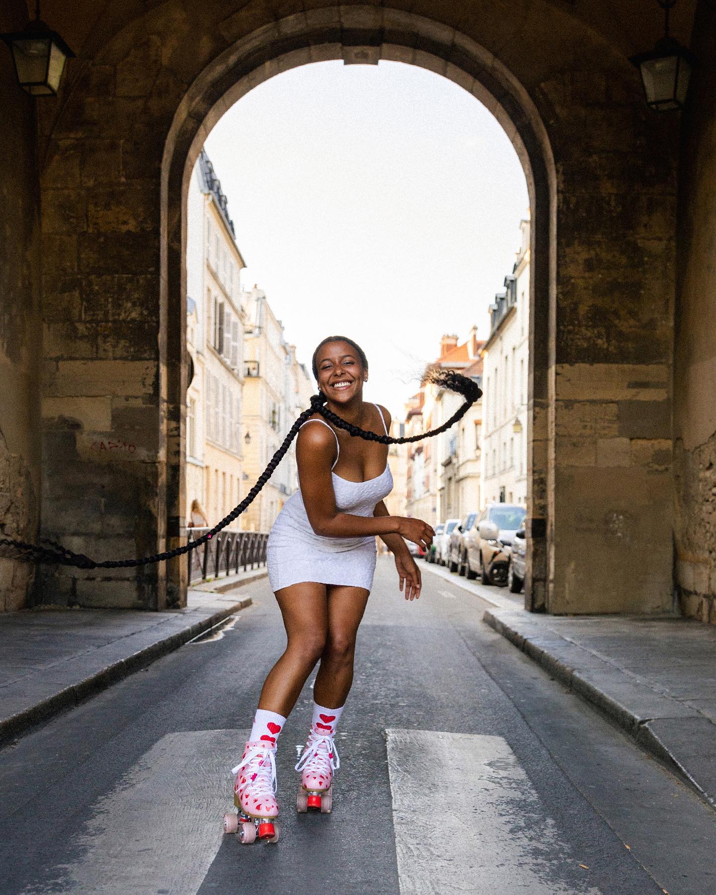 Roller skating
