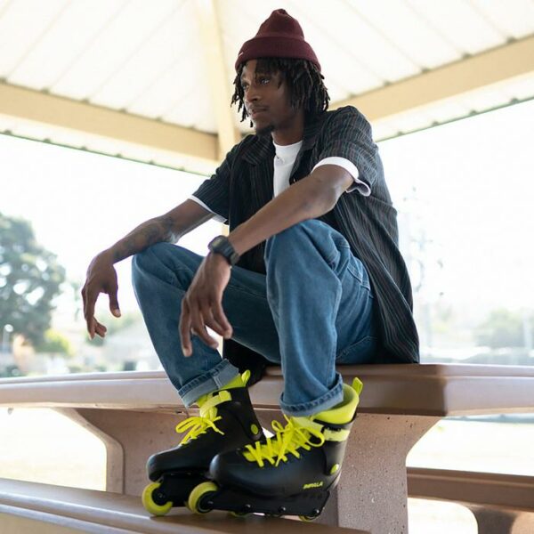 Impala Light speed Inline Skates - Black Fluoro