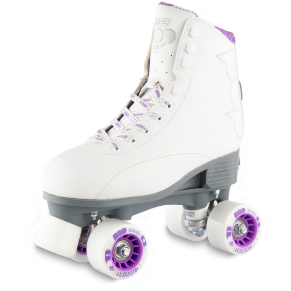 Girls white roller skates