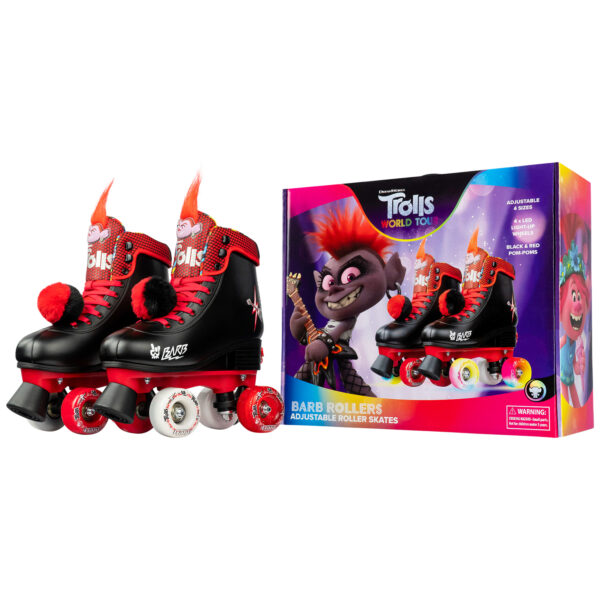 TROLLS ADJUSTABLE ROLLER SKATES